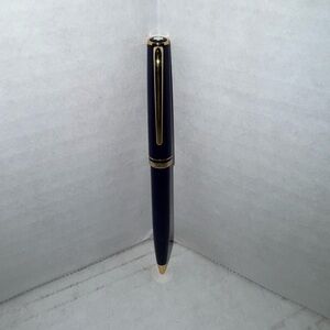 MONTBLANC GENERATION Navy Gold Tone Vintage Back Twist Ballpoint Pen